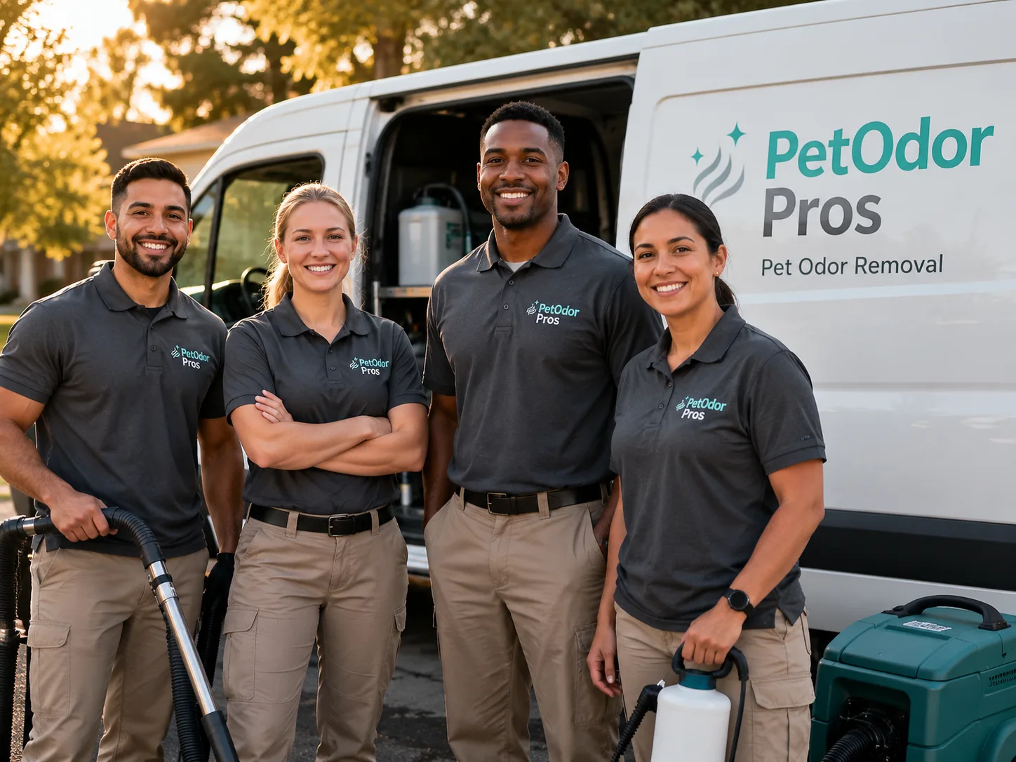 Pet Odor Removal team serving La Habra, CA